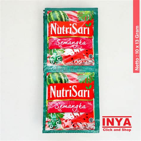 Jual Nutrisari Semangka X Gr Renceng Minuman Serbuk Instant