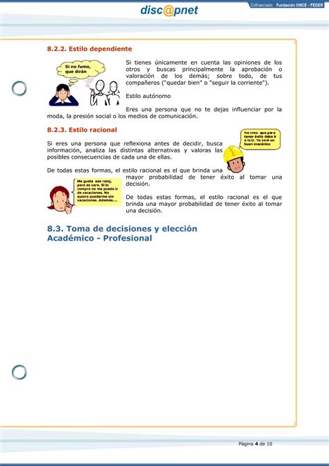 Fichas Taller Orientacion Vocacional Pdf Descarga Gratuita