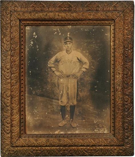 Large S African American Baseball Player Photograph