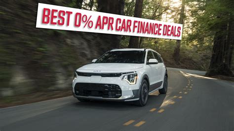 Best 0% APR EV Finance Deals For April 2024