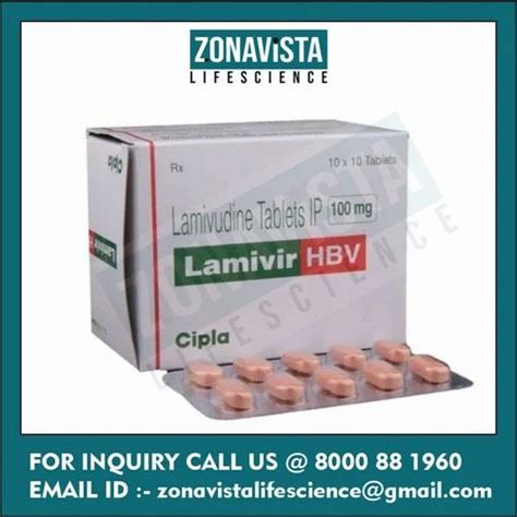 Lamivudine Tablets Ip Mg At Rs Box Lamivir Tablet In Surat