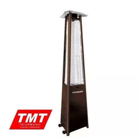 Calefactor Exterior Tipo Piramide Bronce Lusqtoff