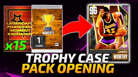 LEGENDARY TROPHY CASE PACK OPENING FOR OUR NEXT PINK DIAMOND PLAYER