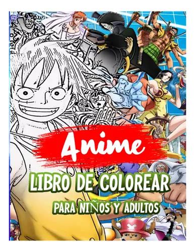 Libro Libro Anime Libro De Colorear Para Niños Y Adulto 71dt Envío gratis