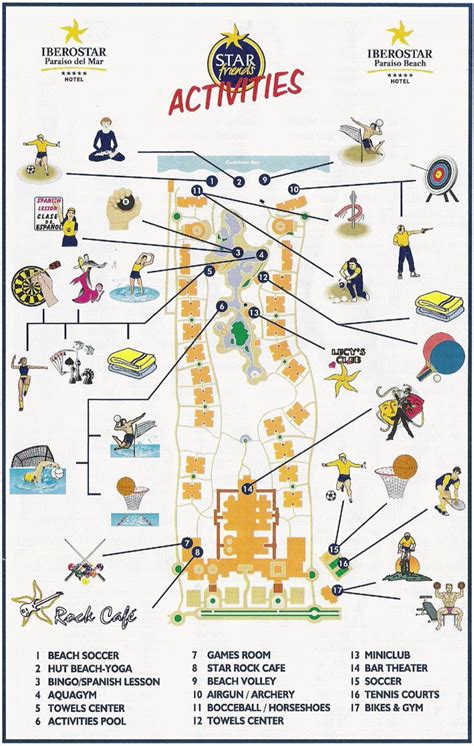 Printable Maps Of Iberostar Paraiso Maya