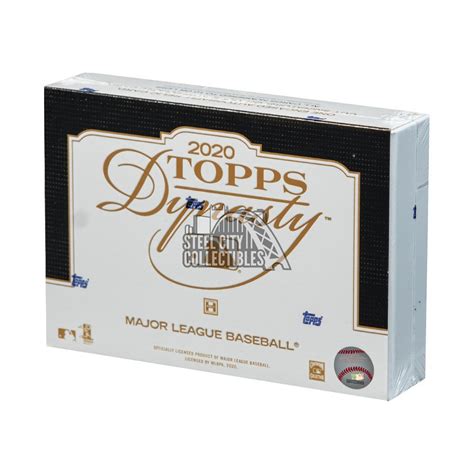 2020 Topps Dynasty Baseball Hobby Box Steel City Collectibles