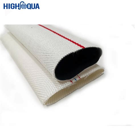 Canvas Covered Rubber Lining Fire Hose Pvc Lined Rubber Lining Fire