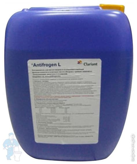 Теплоноситель Clariant Antifrogen L 21кг на основе пропиленгликоля ...