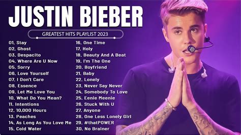 Justin Bieber Greatest Hits Full Album Best Songs Collection 2023