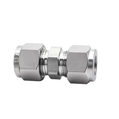 Tube Fitting Stainless Steel 316 Swagelok Compression Fitting Straight