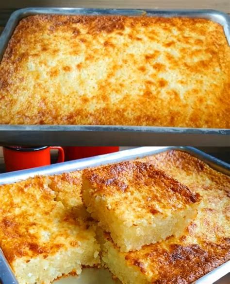 Bolo De Tapioca Granulada Assado No Forno Um Sabor Surreal Para A Hora