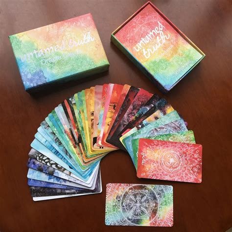 Untamed Truth Oracle Cards Now With Holographic Rainbow Edges Etsy