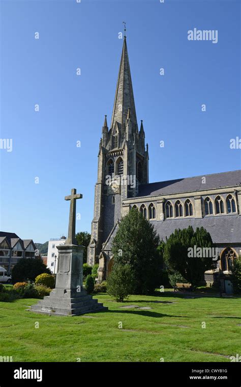 St Martin's Church, Dorking, Surrey, England, United Kingdom Stock ...