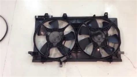 How To Subaru Forester Radiator Fan Removal Youtube