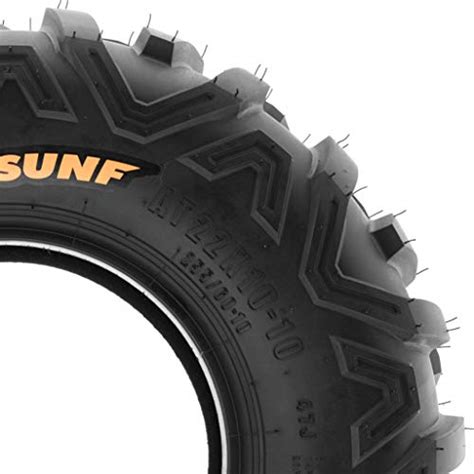 Set Of 2 SunF Power II 18x9 5 8 ATV UTV Off Road Tires All Terrain 6