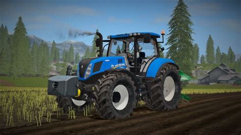 New Holland T7240 Fs17 Farming Simulator 17 Mod Fs 2017 Mod