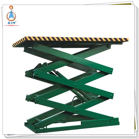 Fixed Hydraulic Scissor Vertical Stationary Industrial Platform Lift