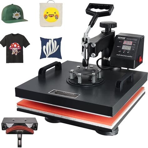 Buy VEVOR 2 In 1 Heat Press Machine 15x15 Inch Sublimation Heat Press