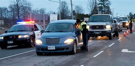 OPP Wraps Up Festive Ride Campaign Charging 650 Drivers The Meaford