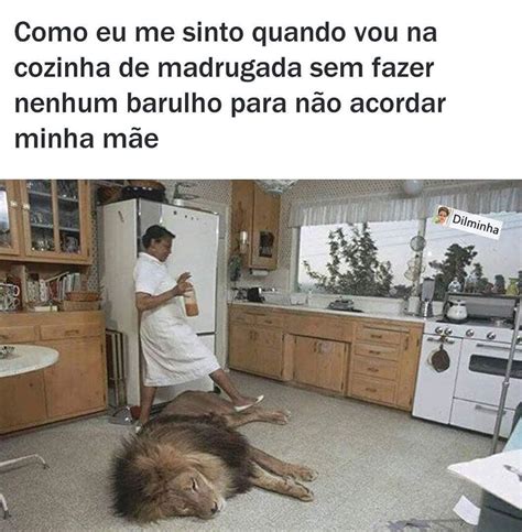 Como Eu Me Sinto Quando Vou Na Cozinha De Madrugada Sem Fazer Nenhum