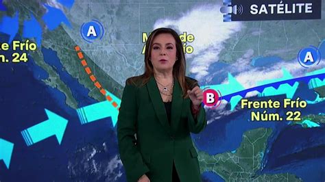 Clima Hoy Frente Frío 24 Provocará Lluvias En México Pronóstico Del