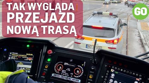 Jak wygląda nowa linia tramwajowa w Olsztynie Pierwszy przejazd z