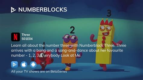 Watch Numberblocks Season 1 Episode 4 Streaming