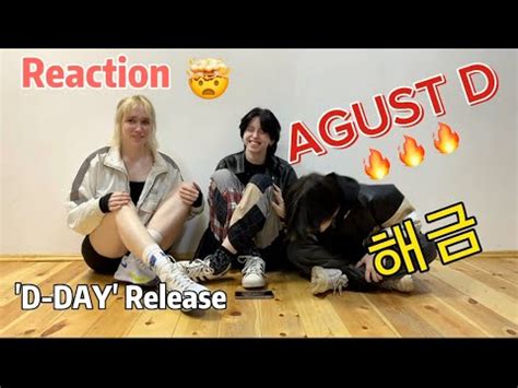 Agust D Official Mv Reaction By X Hite Youtube