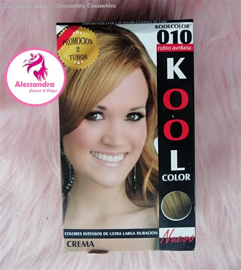 6921758931207 Kool Tinte 010 Rubio Avellana