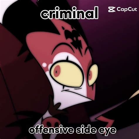 Crimson And Blitzo Side Eyeing U Edit Helluvaboss Blitzø Crimson