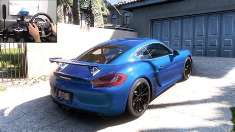 Porsche Cayman Gt Forza Horizon Thrustmaster T Rs Gameplay