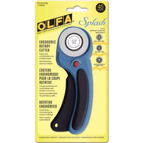 Olfa 45mm Ergonomic Rotary Cutter Blue | Sew Materialistic