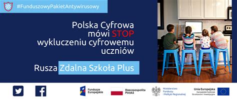 Rusza Zdalna Szko A Plus Ministerstwo Funduszy I Polityki Regionalnej