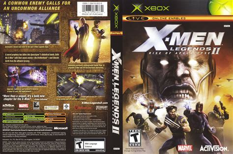 Original Xbox Xbox Games New Chapter X Men Apocalypse