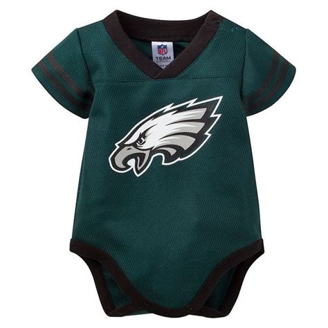 Baby Philadelphia Eagles Dazzle Bodysuit Infant Girls Size 0 3