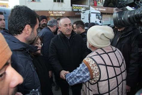 Gaziantep te depremzedelerin Mevlüt Çavuşoğlu na şaşırtan talep ve