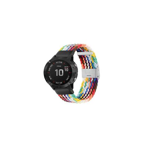 Flettet elastisk armbånd Garmin Fenix 6X pride edition Elkjøp