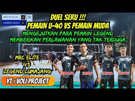 Duel Seru Para Pemain Legendaris Lumajang Melawan Salah Satu Tim