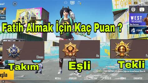 Fat H Nasil Olunur Zel Rank Kasma Takt Kler Pubg Mob Le Youtube