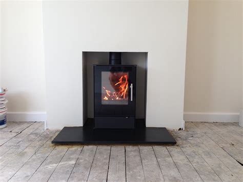 Modern Wood Burning Stove Installation Weybourne Farnham Log Burner