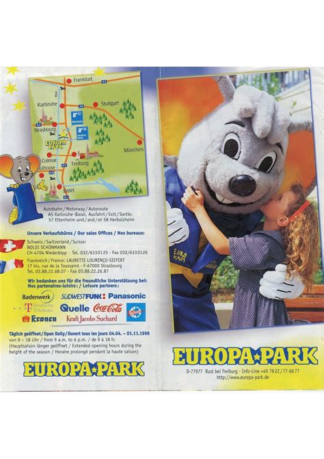 Calaméo Europa Park Dépliant 1998