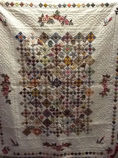 Calico Garden Made By Margaret Miller From A Florence Peto Cot Quilt