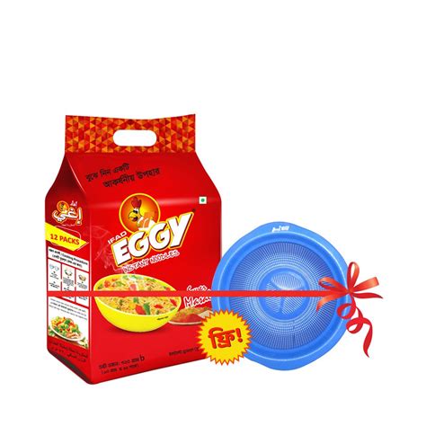 Ifad Eggy Super Masala Instant Noodles Free Plastic Jhuri 1 Pcs