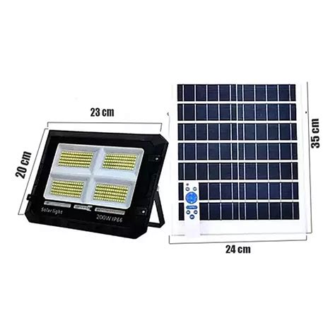 Ripley FOCO REFLECTOR SOLAR INTERIOR Y EXTERIOR 200W