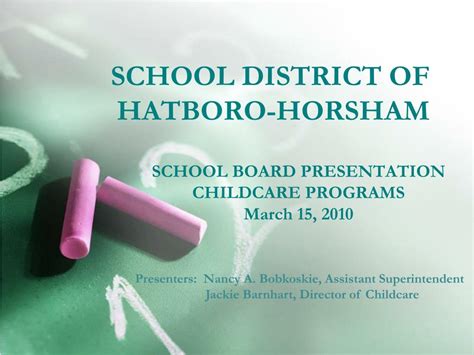 PPT - SCHOOL DISTRICT OF HATBORO-HORSHAM PowerPoint Presentation, free download - ID:3549738