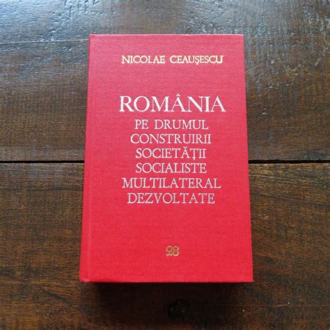 Br Book Romania Romania Pe Drumul Construirii Societatii Socialiste