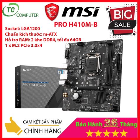 Mainboard Msi Pro H M B Chipset Intel H Lga Ddr X M Dvi