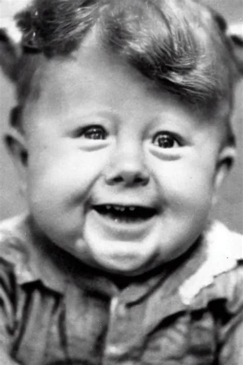 Mickey Rooney As A Baby Stable Diffusion