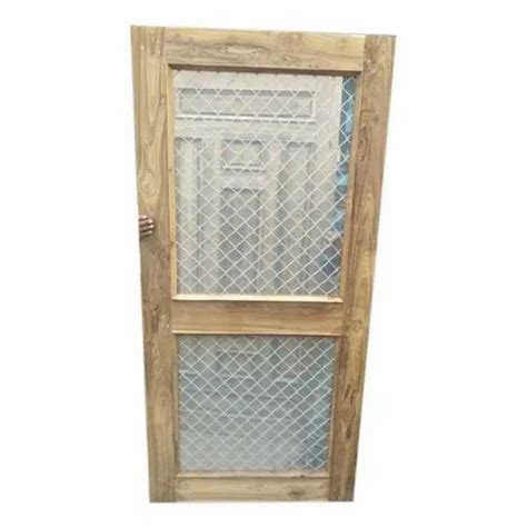 Wooden Wire Mesh Safety Door At Best Price In Indore By Vishal Doors