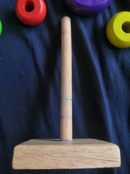 Brinquedo Montessori Torre De Empilhamento Arco Ris Chiquititos